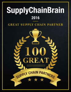 Top 100 Great Supply Chain Partner 2016